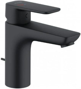 Смеситель для раковины Kludi Pure&Style 402933975, матовый черный