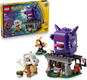 Конструктор LEGO Pokemon 72166 SMART Play: Кубон и Генгар - жуткое противостояние