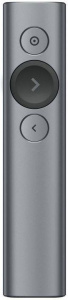 Презентер Logitech Spotlight, темно-серый