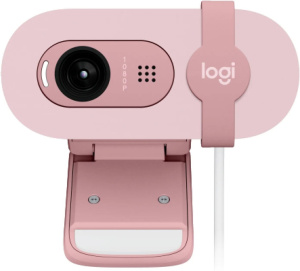 Веб-камера Logitech Brio 100 960001623, розовая
