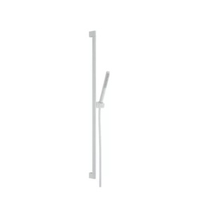 Душевой набор Hansgrohe Pulsify S 100 1Jet Ecosmart+ с душевой штангой 90см 24383700, матовый белый