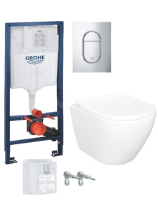 Комплект инсталляции с унитазом Grohe