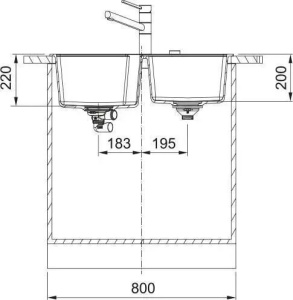 Кухонная раковина Franke Urban UBG 620-36-33 114.0687.309 белый полярный