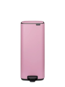 Мусорное ведро с педалью Brabantia Bo 255403 30л, розовое