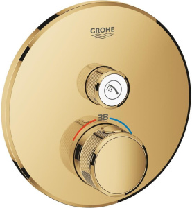Смеситель для душа Grohe Grohtherm SmartControl 29118GL0, золото