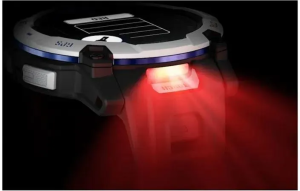Смарт-часы Instinct 3 50 mm Solar Czarno Granatowy солнечный чёрный и темно-синий