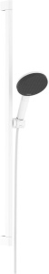Душевой комплект Hansgrohe Raindance Alive Select S 125 24601700 EcoSmart 3jet, матовый белый