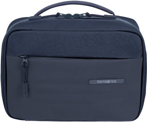 Косметичка Samsonite Stackd Hanging Toilet Kit, темно-синяя