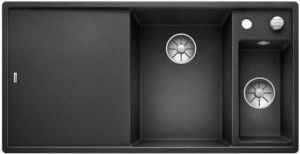 Кухонная мойка Blanco Axia III 6S Silgranit Infino 523462, антрацит