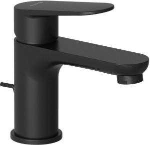 Смеситель для раковины Kludi X1 322663975, матовый черный