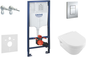 Комплект для скрытого монтажа Grohe Rapid SL Villeroy&Boch 38528SETKB
