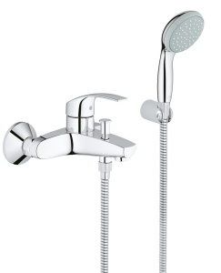 Смеситель для ванны и душа Grohe Eurosmart хром 33302002