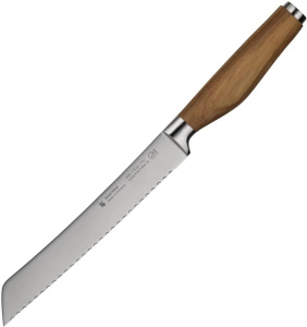 Нож для хлеба WMF Grand Wood 19см, коричневый
