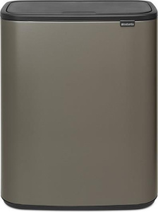 Мусорное ведро Brabantia Bo Touch Bin 223068 60л, темно-оливковое