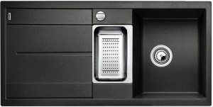 Кухонная Blanco Metra 6 S Silgranit PuraDur 513053, антрацит