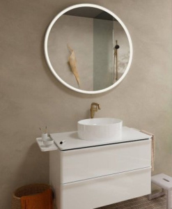 Смеситель для раковины Hansgrohe Tecturis S 240 Finie Coolstart Push-Open Бронзовый Матовый 73370140
