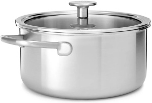Кастрюля KitchenAid Multi Ply 20 см 3,1 л нержавеющая сталь