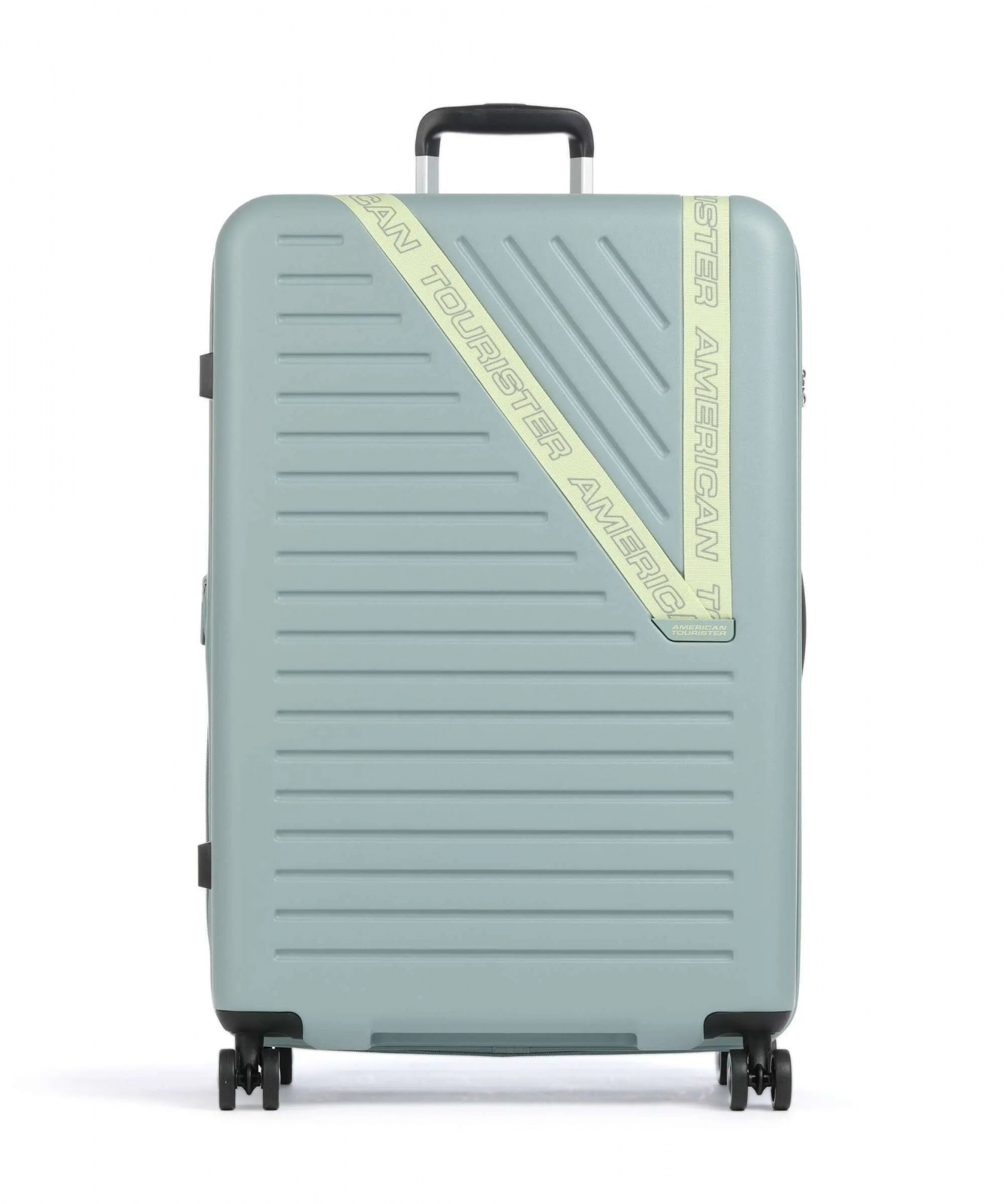 American Tourister Dynabelt Чемодан серо-зелёный, 77 см