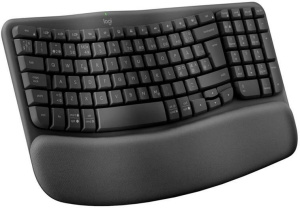 Клавиатура Logitech Wave Keys 920012332, черная