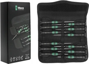 Набор прецизионных отвёрток Wera Kraftform Micro 12 SB 05073675001