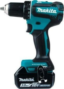 Ударная дрель Makita DDF485RFJ 18V LXT с АКБ 2x3,0 Ah и ЗУ