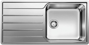 Кухонная мойка Blanco Lemis XL 6S-IF 523034, шлифованная нержавеющая сталь