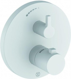 Смеситель для душа Kludi Nova Fonte Puristic 208355315, матовый белый