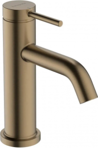 Смеситель для раковины Hansgrohe Tecturis S 80 73313140, шлифованная бронза