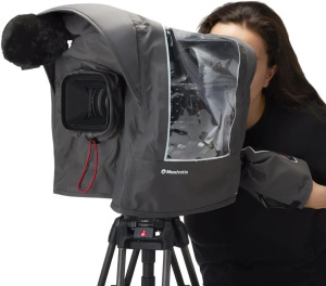 Чехол от дождя для камеры Manfrotto Pro Light Cineshield M/L, чёрный
