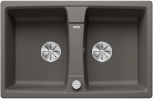 Кухонная мойка Blanco Lexa 8 Silgranit 527279, вулканический серый