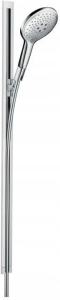 Душевой набор Hansgrohe Raindance Select S 120 Porter 1,60м 26721400, белый/хром