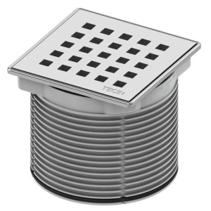 Дренажная решетка TECE Drainpoint S полированная нержавеющая сталь 3660007