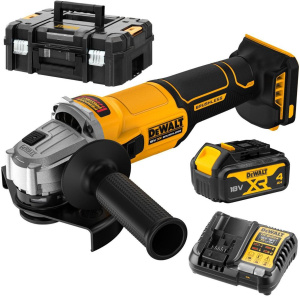 Аккумуляторная угловая шлифмашина DeWALT DCG407M1T-QW