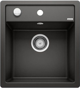Кухонная мойка Blanco Dalago 45-F Silgranit PuraDur 525870, черный