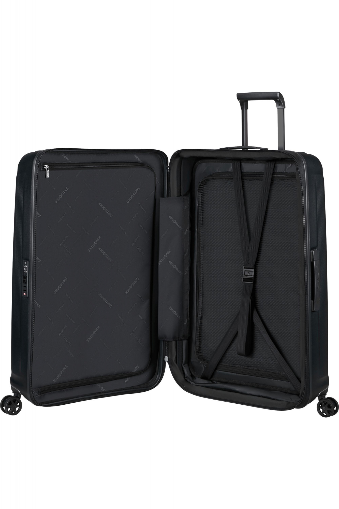 Чемодан Samsonite Nuon 69 см, 86 л, чёрный (134400-4804)