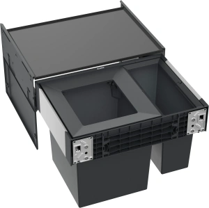 Сортировочная корзина для шкафа Blanco SELECT II Big 60/2 528147, 2 отделения, 35л + 15л, для шкафа 60 см