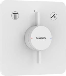Смеситель для ванны Hansgrohe Duoturn Q Белый Матовый 75414700