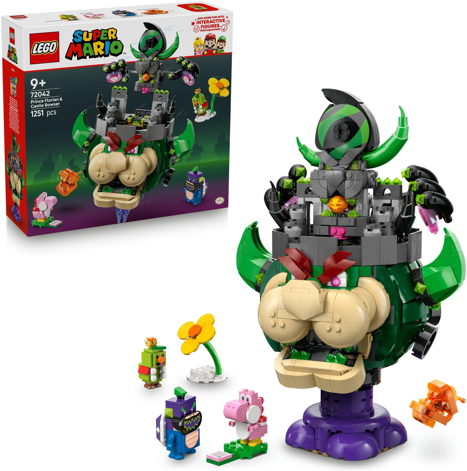 LEGO Super Mario 72042 Принц Флориан и замок Боузера