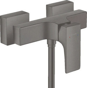 Однорычажный настенный смеситель Hansgrohe Metropol 32560340, графит матовый