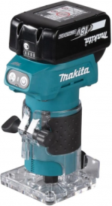 Аккумуляторная фрезерно-выборочная машина Makita DRT52Z 18 В, без АКБ и ЗУ