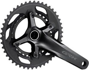 Шатун Shimano Grx Fc-Rx600 2X11 46-30 Z. Black 165Mm