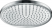 Верхний душ Hansgrohe Crometta S 240 1jet 26724000, хром