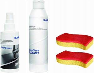 Набор для уборки Blanco Silgranit (Dailyclean+ 1×150Ml Deapclean 1×250Ml Spontex Sponge X2 Pcs) 527033