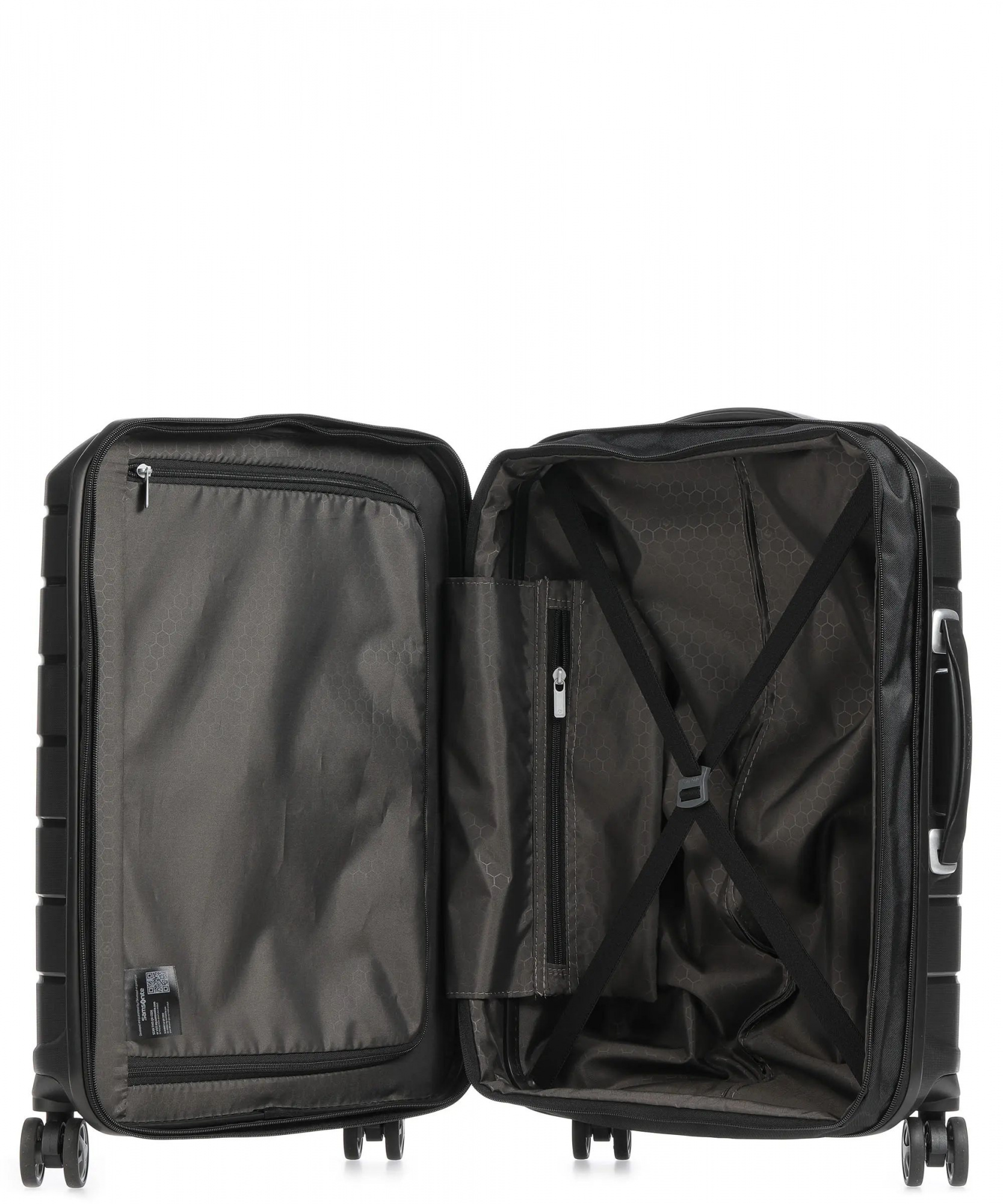 Чемодан Samsonite Flux 55 см, 44 л, черный (88537-1598)