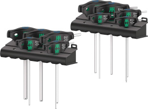 Набор Т-образных отвёрток Wera 454/10 HF