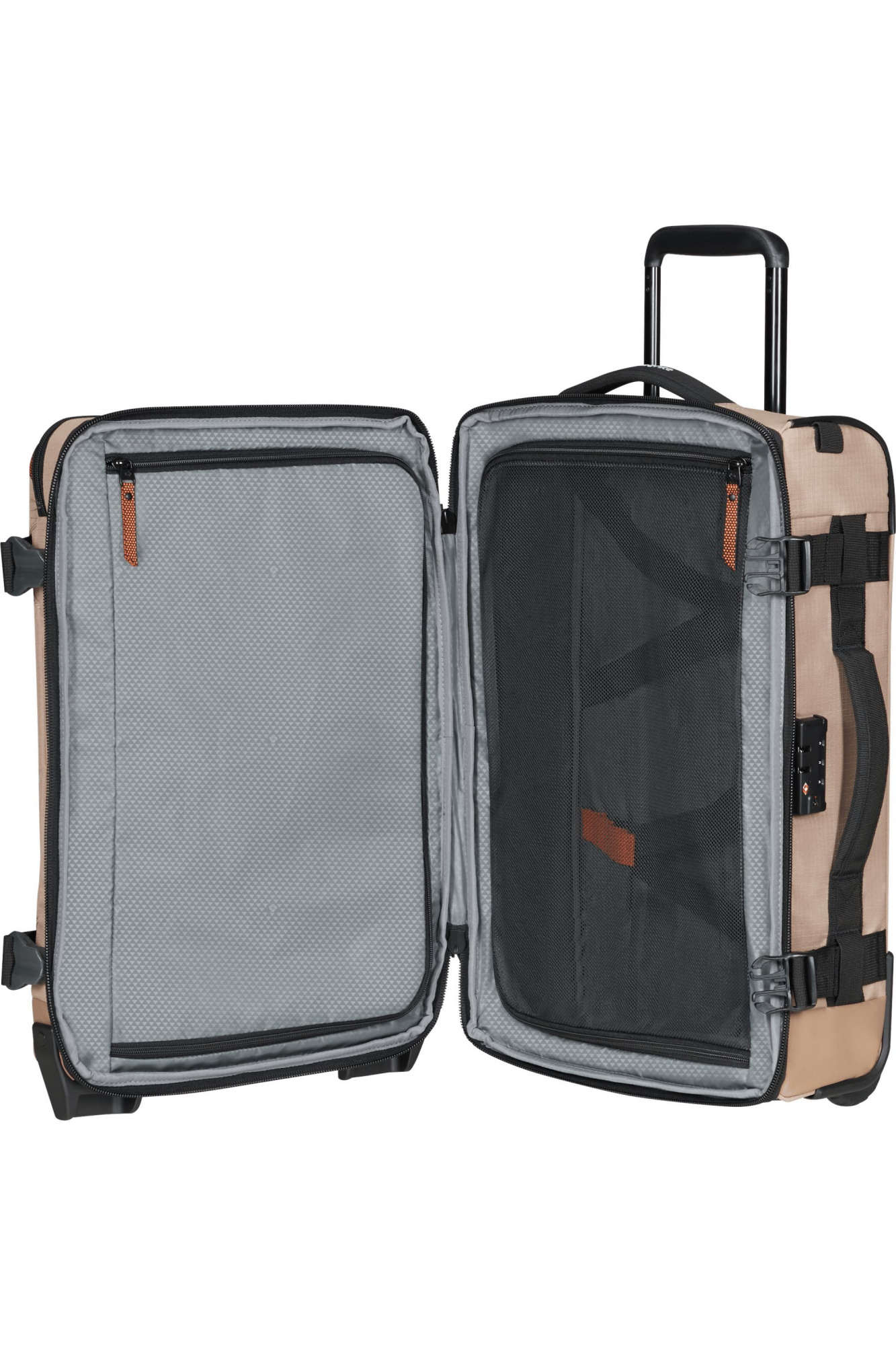 Дорожная сумка на колесах Samsonite Roadseeker 55 см, 42 л, песочный (154950-1304)