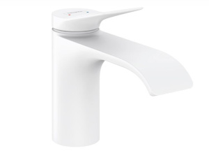 Смеситель для умывальника Hansgrohe Vivenis 80 Coolstart 75014700, матовый белый
