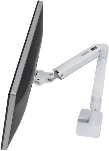 Настольный кронштейн для монитора Ergotron LX Desk Monitor Arm (45-490-216) белый