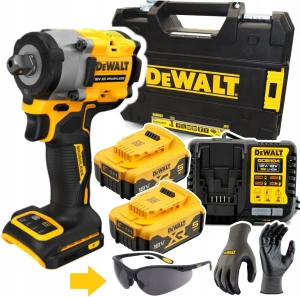 Аккумуляторный ударный гайковерт DeWALT DCF922P2T с АКБ и ЗУ