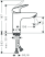 Смеситель Hansgrohe Logis 100 71101670, матовый черный